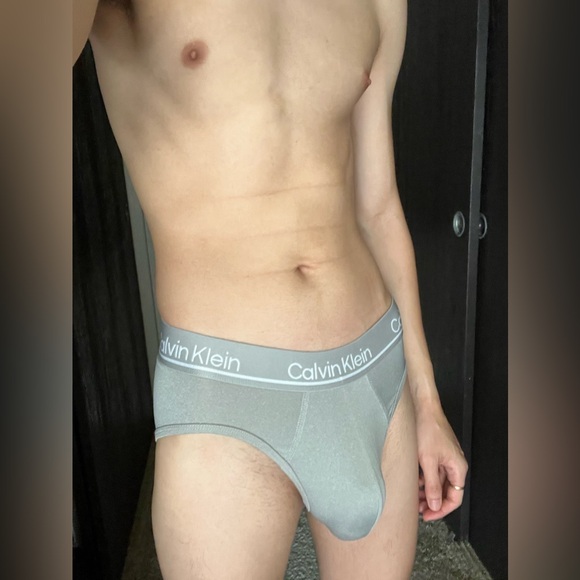 Calvin Klein Men's Light Gray Briefs S - Picture 1 of 5
